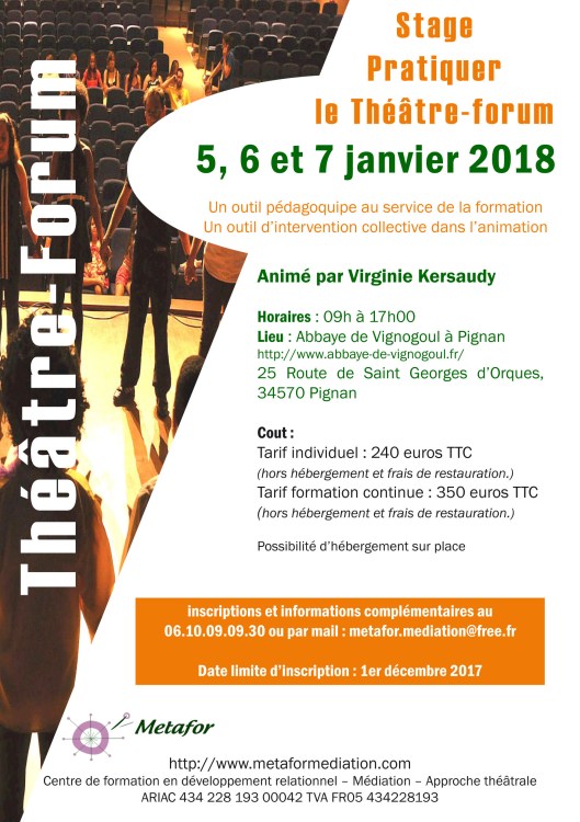 Pratiquer le Théâtre Forum